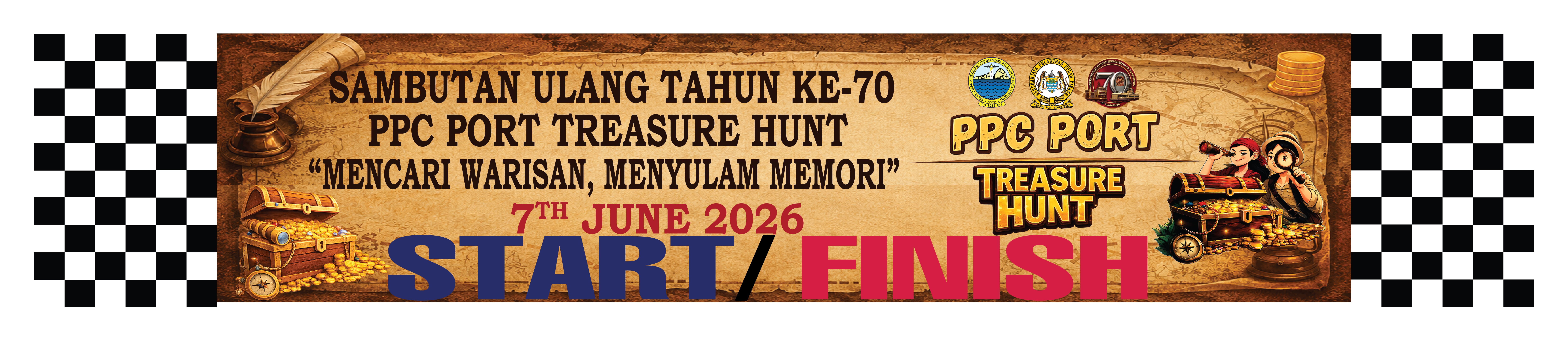 PPC Port Treasure Hunt Sambutan Ulang Tahun Ke-70 2026